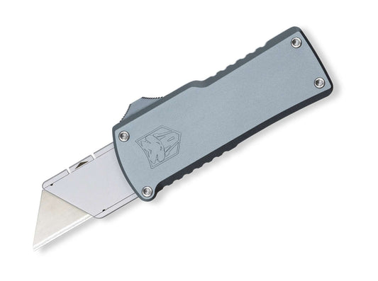 Briceag OTF Utility Knife Grey CobraTec- Lama Retractabila OTF, Utilizare EDC