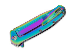 Briceag Outcome Rainbow Kershaw- Aspect Vibrant, Blocare Frame Lock