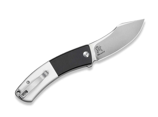 Briceag Outlaw Muk Black & White G10 CIVIVI- EDC, Lama Nessmuk