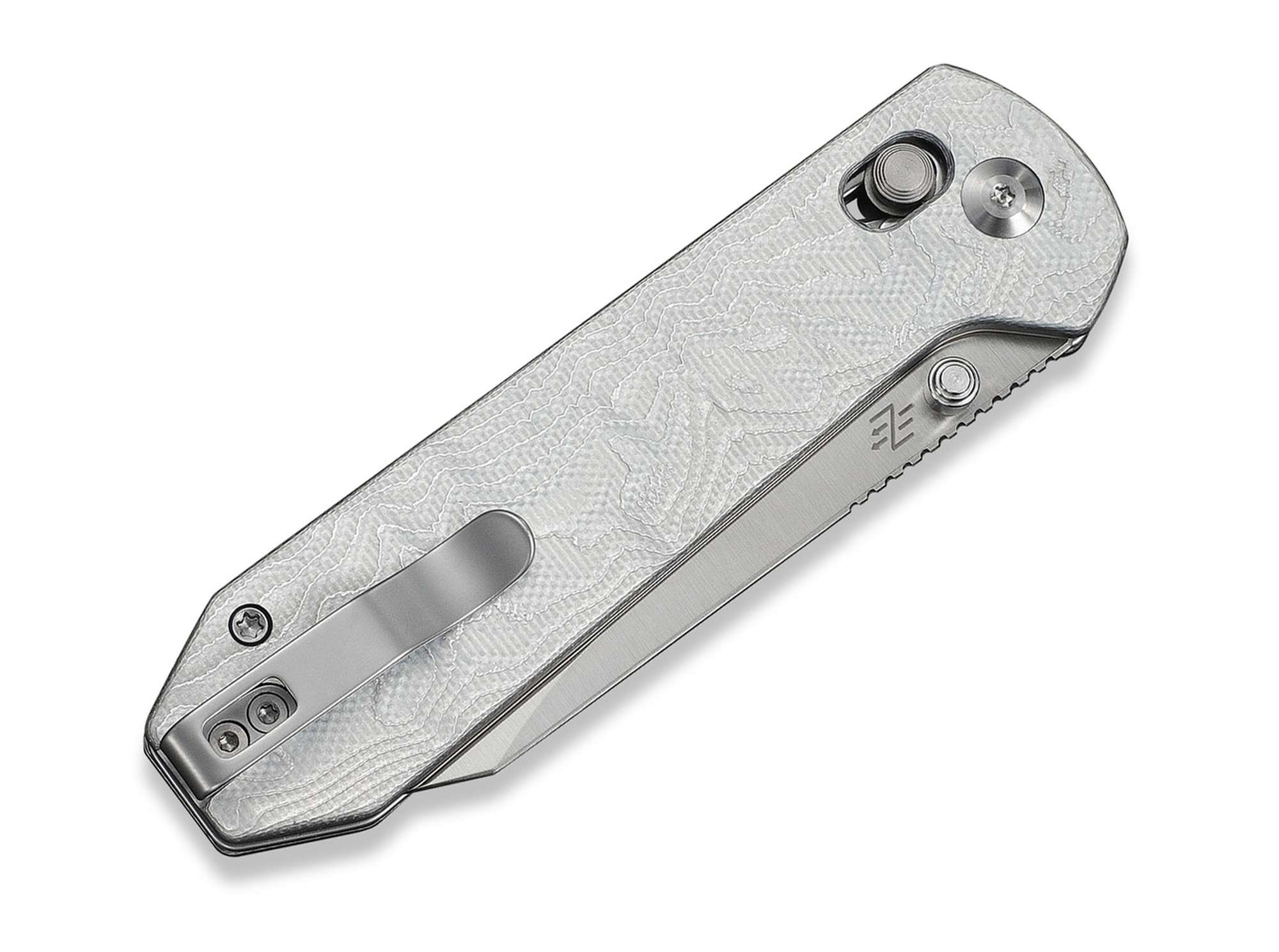 Briceag Over Yonder Aluminum Foil G10 CIVIVI- Utilizare EDC, Maner G10 Aluminiu