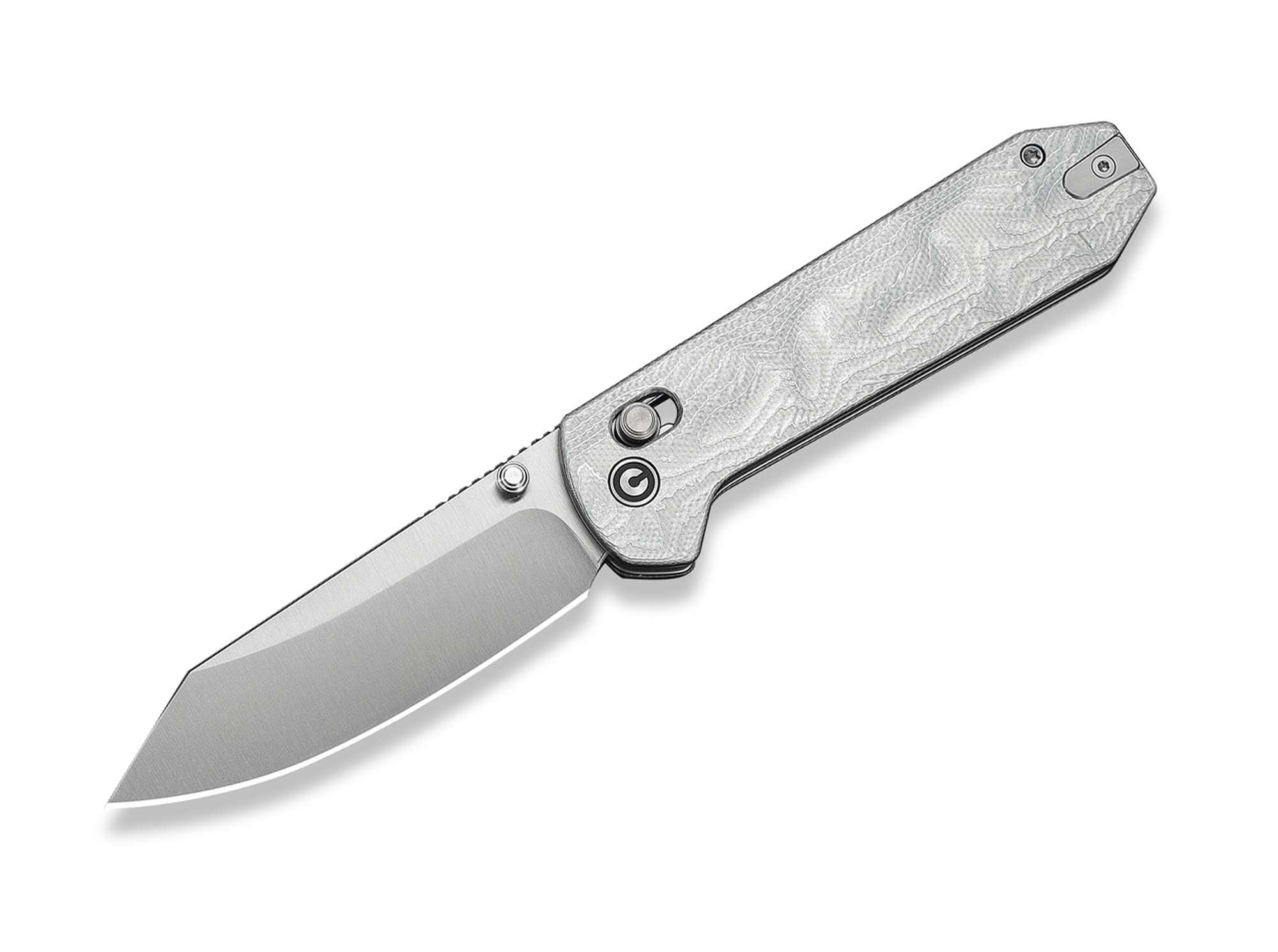 Briceag Over Yonder Aluminum Foil G10 CIVIVI- Utilizare EDC, Maner G10 Aluminiu