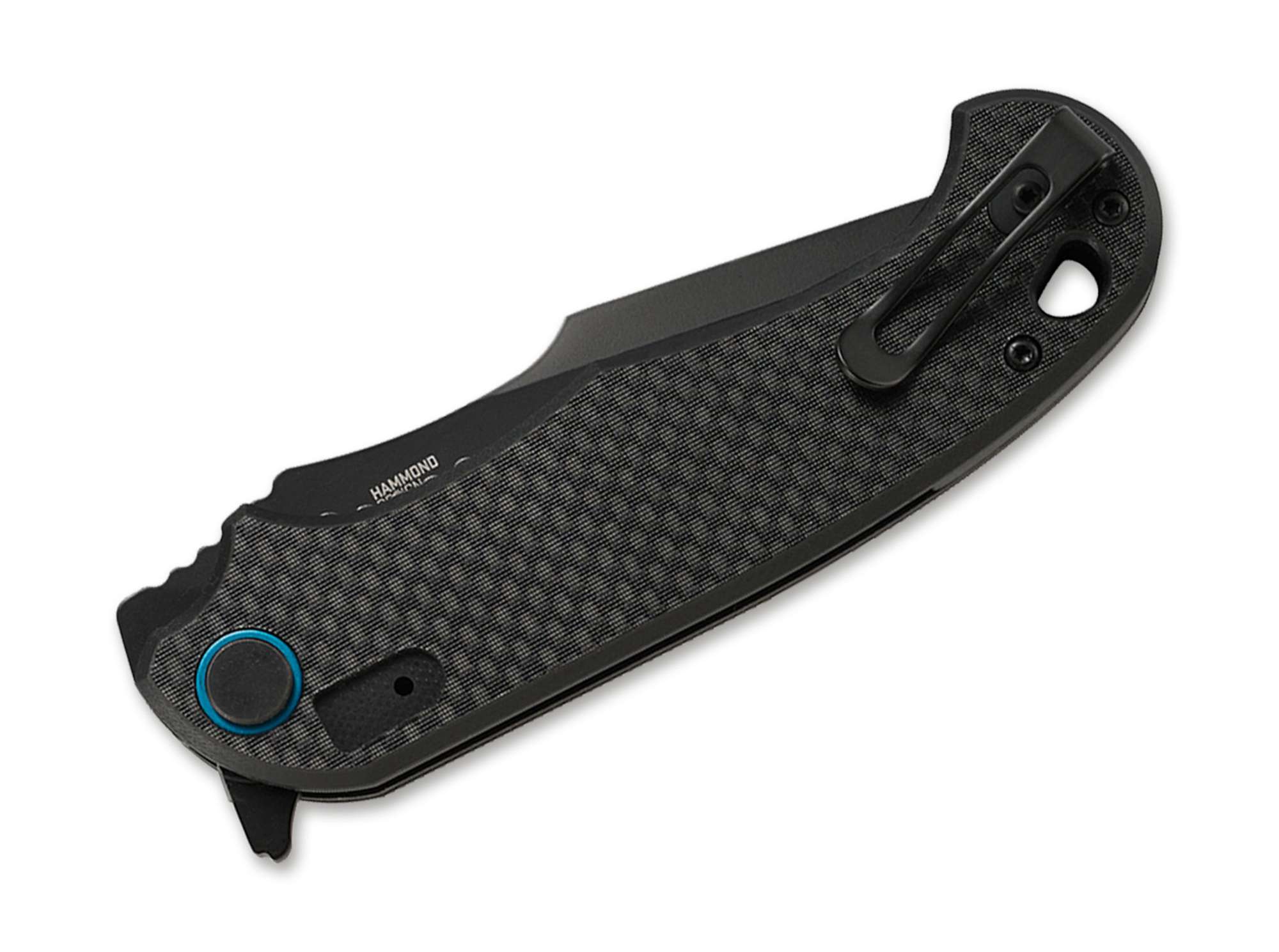 Briceag P.S.D. Black CRKT- Lama Harpoon, Deschidere Asistata