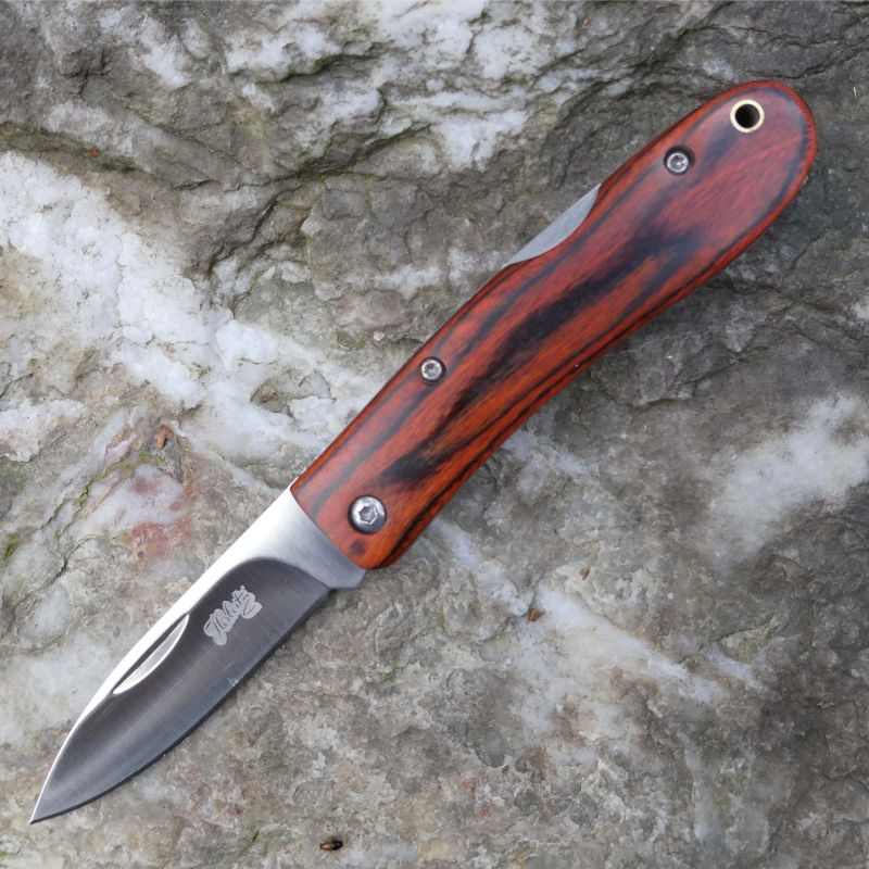 Briceag Pakkaholz Herbertz Selektion - Oțel 440 A, Blocare Backlock