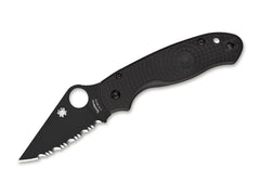Briceag Para 3 Lightweight All Black Spyderco- Greutate Redusa, Maner FRN