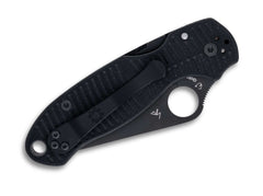 Briceag Para 3 Salt Black G10 MagnaCut Black Blade Spyderco- MagnaCut, G10
