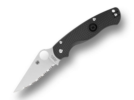 Briceag Para Military 2 Spyderco- Lama zimtata SpyderEdge, Maner FRN