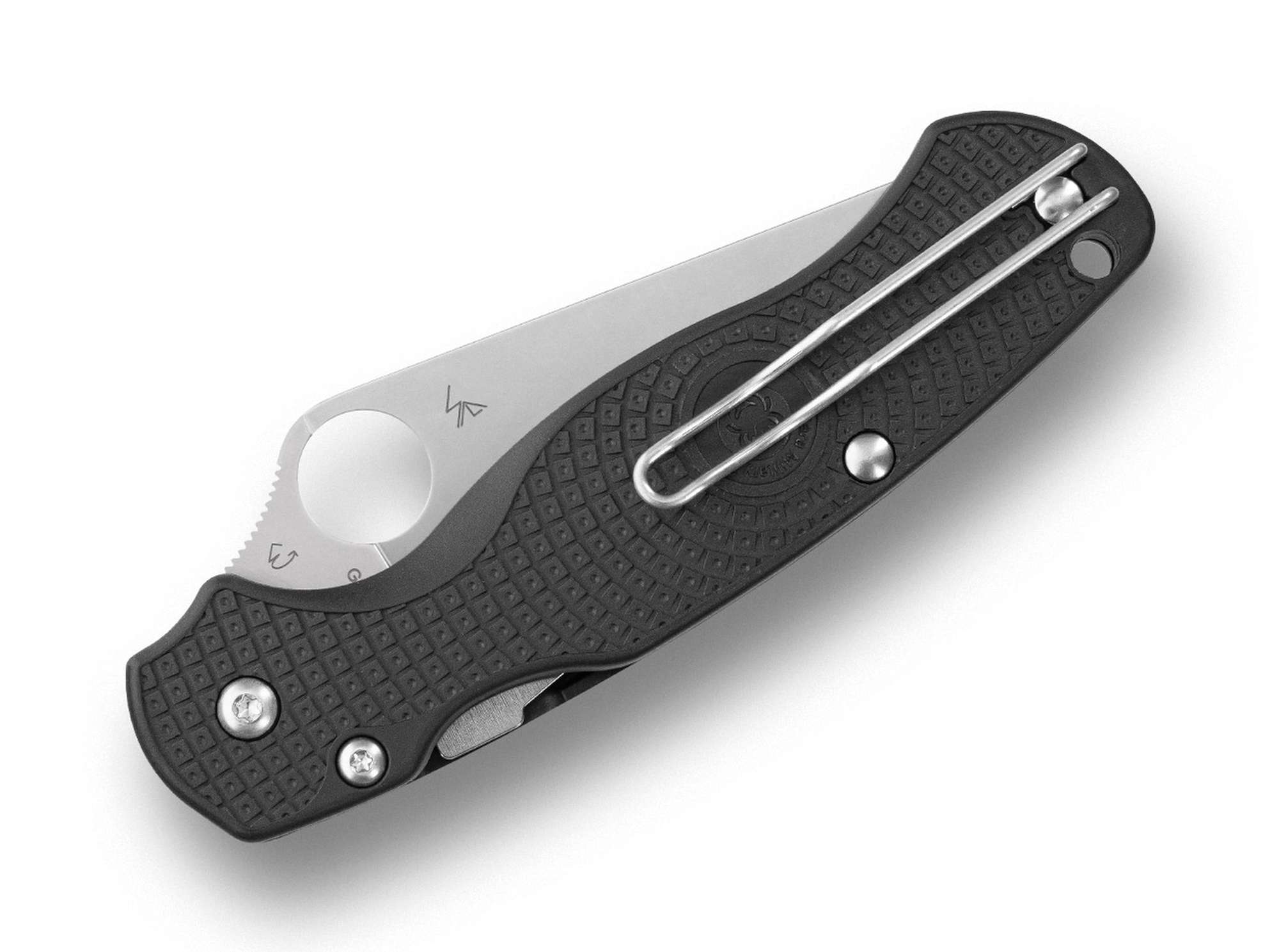 Briceag Para Military 2 Spyderco- Lama zimtata SpyderEdge, Maner FRN