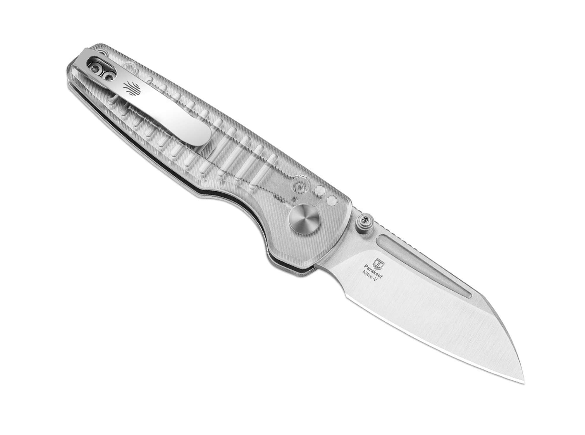 Briceag Parakeet Nitro-V Acrylic Kizer- Lama Nitro-V, Blocare Button Lock