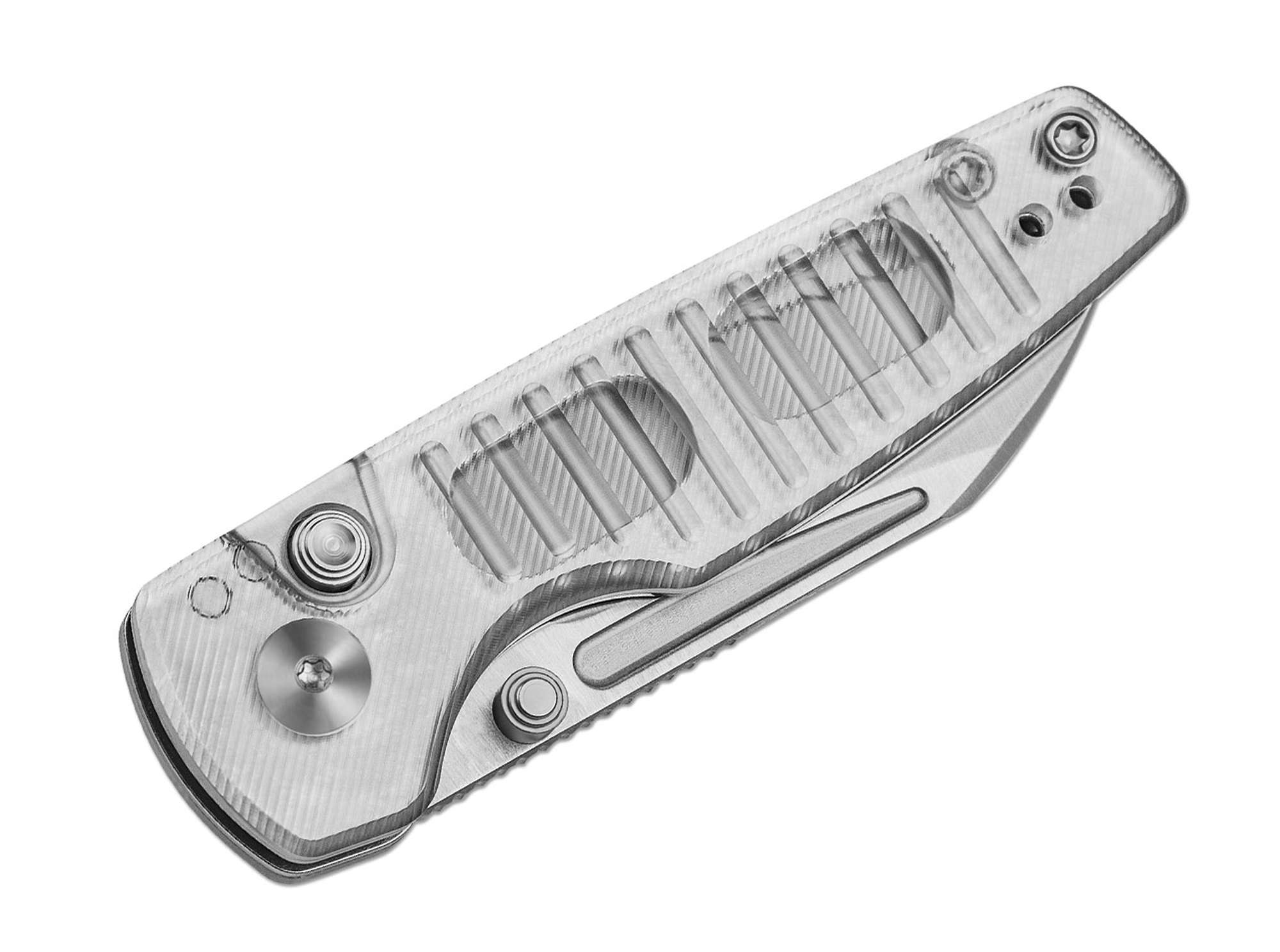 Briceag Parakeet Nitro-V Acrylic Kizer- Lama Nitro-V, Blocare Button Lock