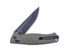 Briceag Pathfinder FFG G10 Green BW Real Steel- Maner G10 Verde, Lama Blackwash