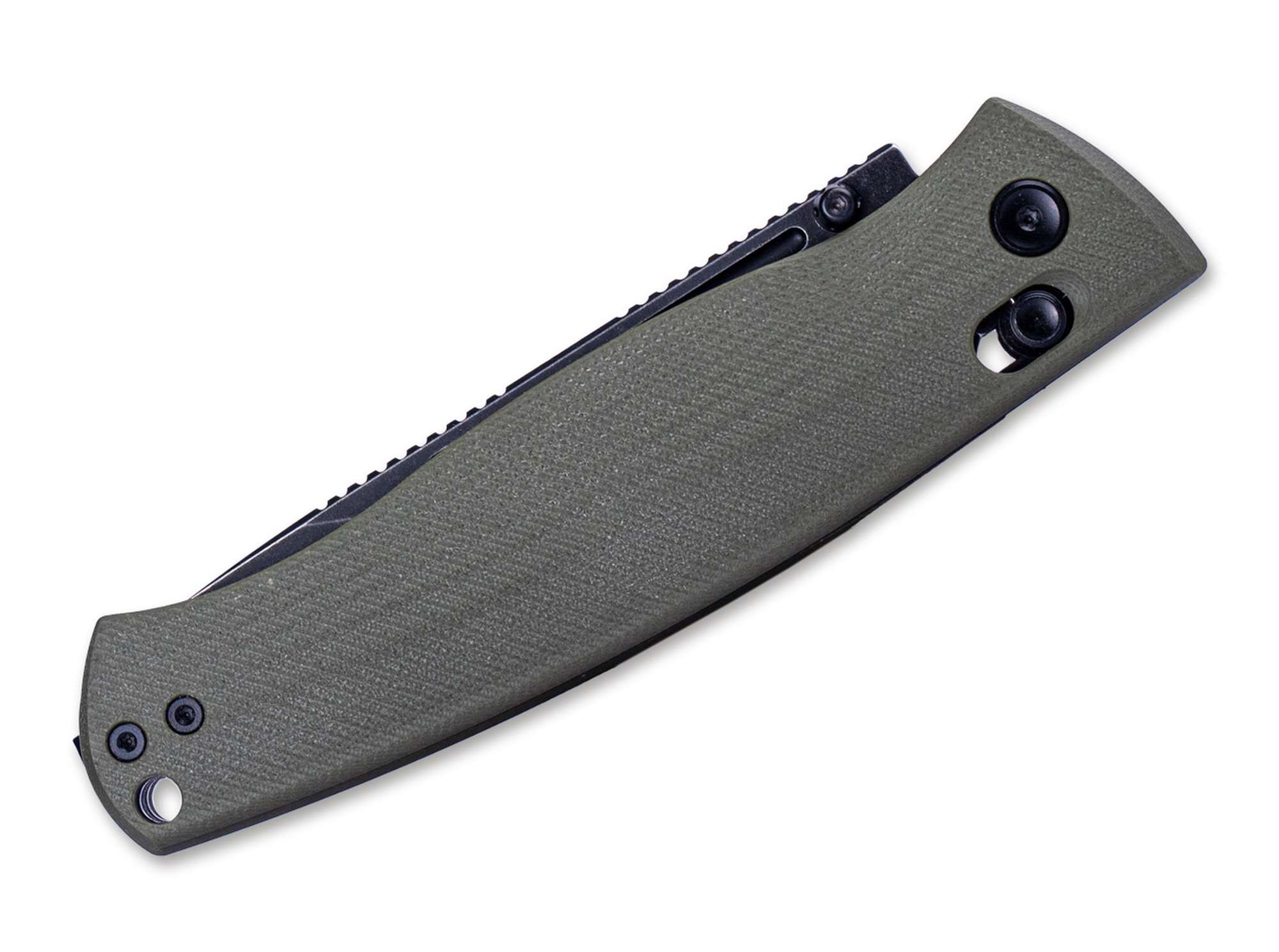 Briceag Pathfinder FFG G10 Green BW Real Steel- Maner G10 Verde, Lama Blackwash