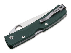 Briceag Peak CPM-S-90V Military Green Manly- Lama CPM-S-90V, Clip Reversibil