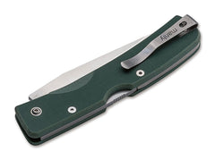 Briceag Peak CPM-S-90V Military Green Two Hand Manly- Lama CPM-S-90V, Backlock