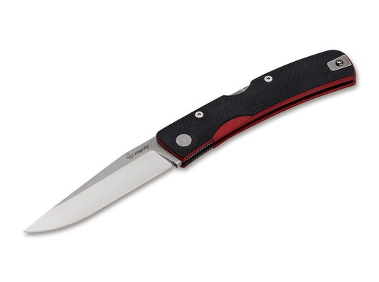 Briceag Peak D2 Red Two Hand Manly- Lamă D2, Maner G10 Roșu