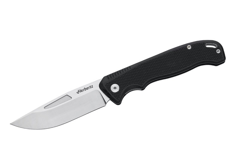 Briceag Performance Liner Lock D2 negru Herbertz - Oțel D2, Mâner G10