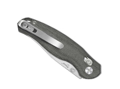 Briceag Phoca CC AEB-L Black Norplex UltreX Micarta Kizer- Lama AEB-L, Maner Micarta