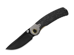 Briceag Pioneer 20CV Droppoint Ti CF DLC Kizer- Utilizare EDC, Construcție Fiabilă