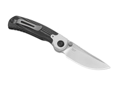 Briceag Pioneer Nitro-V Aluminum & Black Micarta Smooth Kizer- Flipper, Liner Lock