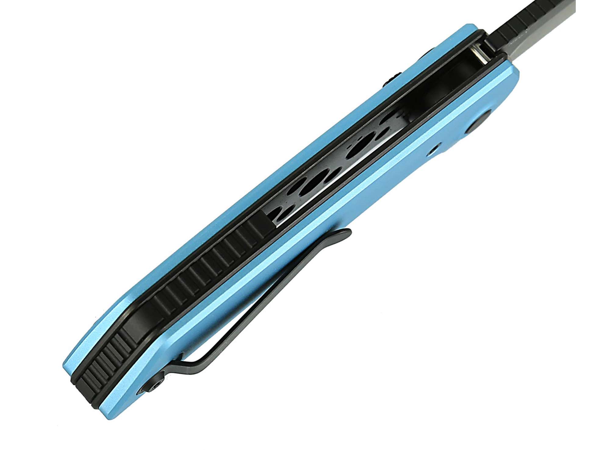 Briceag PL-XF Aluminum Blue PVD Reate Knives Co., Ltd.- EDC, Pivot Lock