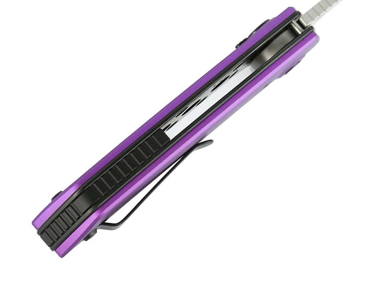 Briceag PL-XF Aluminum Purple Stonewashed Reate- Lama Nitro-V, EDC