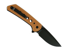 Briceag PL-XF G10 Tan PVD Reate Knives Co., Ltd.- Maner G10 Maro, Lama Nitro-V PVD