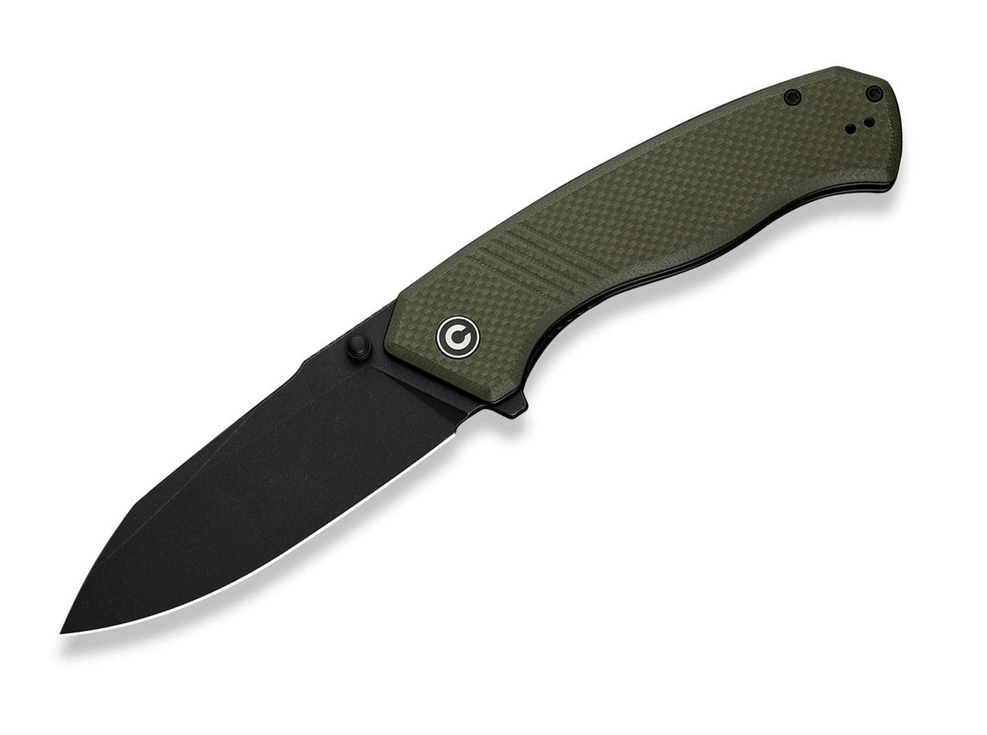 Briceag Placoid G10 Green Black Stonewash CIVIVI- Robust, EDC