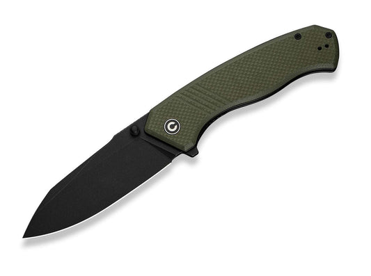 Briceag Placoid G10 Green Black Stonewash CIVIVI- Robust, EDC