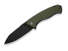 Briceag Placoid G10 Green Black Stonewash CIVIVI- Robust, EDC