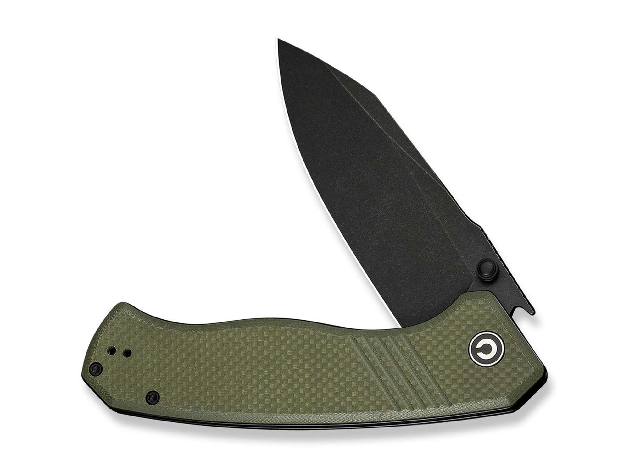 Briceag Placoid G10 Green Black Stonewash CIVIVI- Robust, EDC