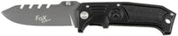 Briceag Pliabil Einhand Negru FoxOutdoor - Lamă 10.3 cm, Linerlock