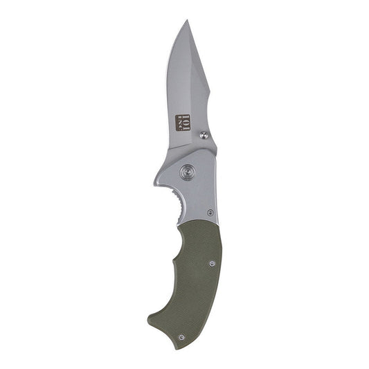 Briceag Pliabil H252A Verde/Argintiu 101INC - Pregătit pentru Orice Provocare