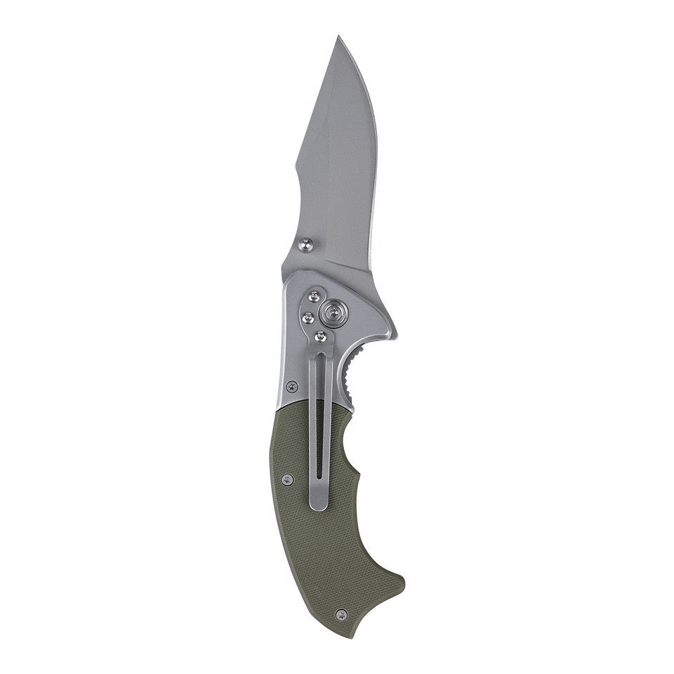 Briceag Pliabil H252A Verde/Argintiu 101INC - Pregătit pentru Orice Provocare