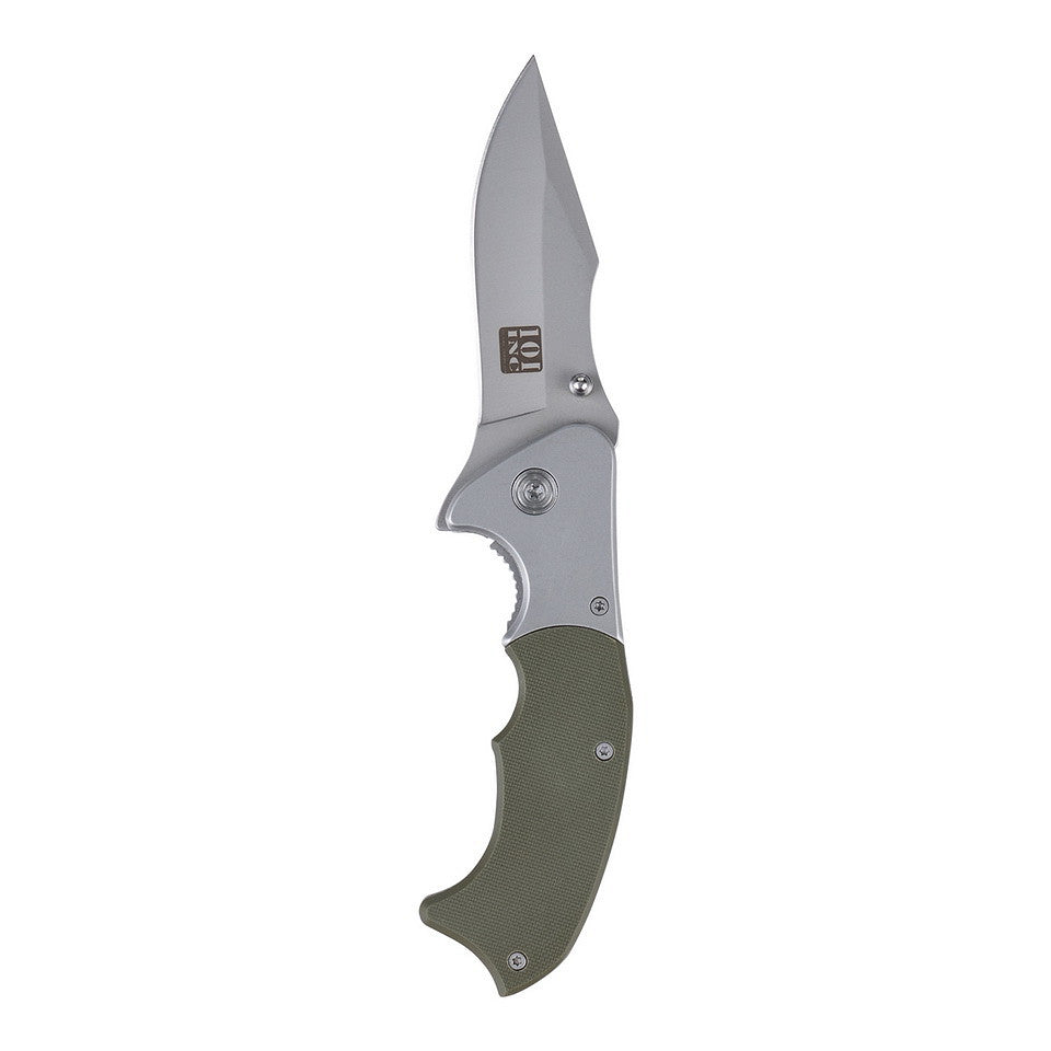 Briceag Pliabil H252A Verde/Argintiu 101INC - Pregătit pentru Orice Provocare
