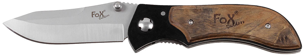Briceag Pliabil Klappmesser Edelholz FoxOutdoor - Oțel 3Cr13, 20.5 cm
