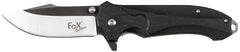 Briceag Pliabil Klappmesser Einhand G10 Negru FoxOutdoor - Oțel 8Cr13MoV, Linerlock