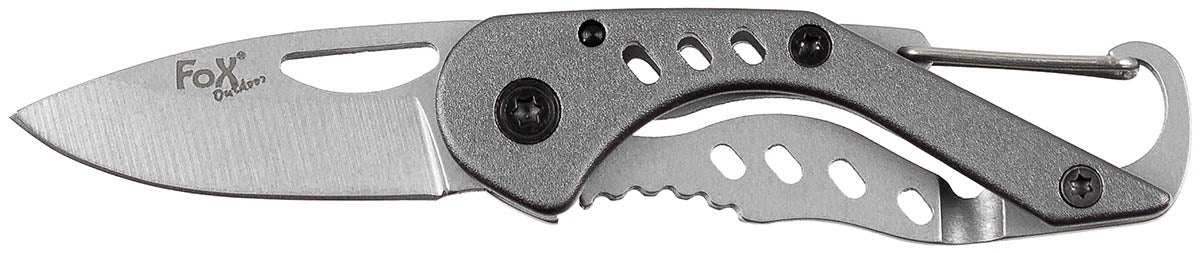 Briceag Pliabil 'Piccolo' Einhand Metalic FoxOutdoor - Lungime 11 cm, Greutate 30g
