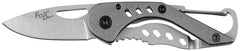 Briceag Pliabil 'Piccolo' Einhand Metalic FoxOutdoor - Lungime 11 cm, Greutate 30g