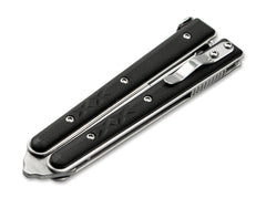 Briceag Plus Balisong Tactical Small Böker- Design Compact, Mâner G10
