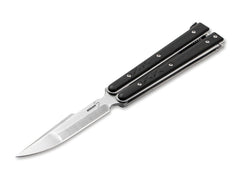 Briceag Plus Balisong Tactical Small Böker- Design Compact, Mâner G10
