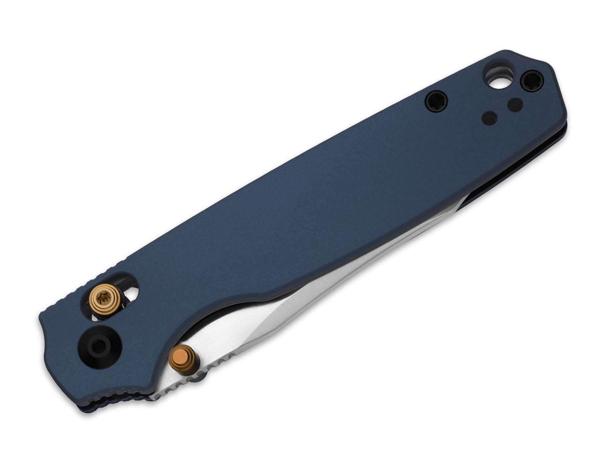 Briceag Pokiman CC AEB-L Blue Aluminum Kizer- Lama AEB-L, Maner Aluminiu Albastru