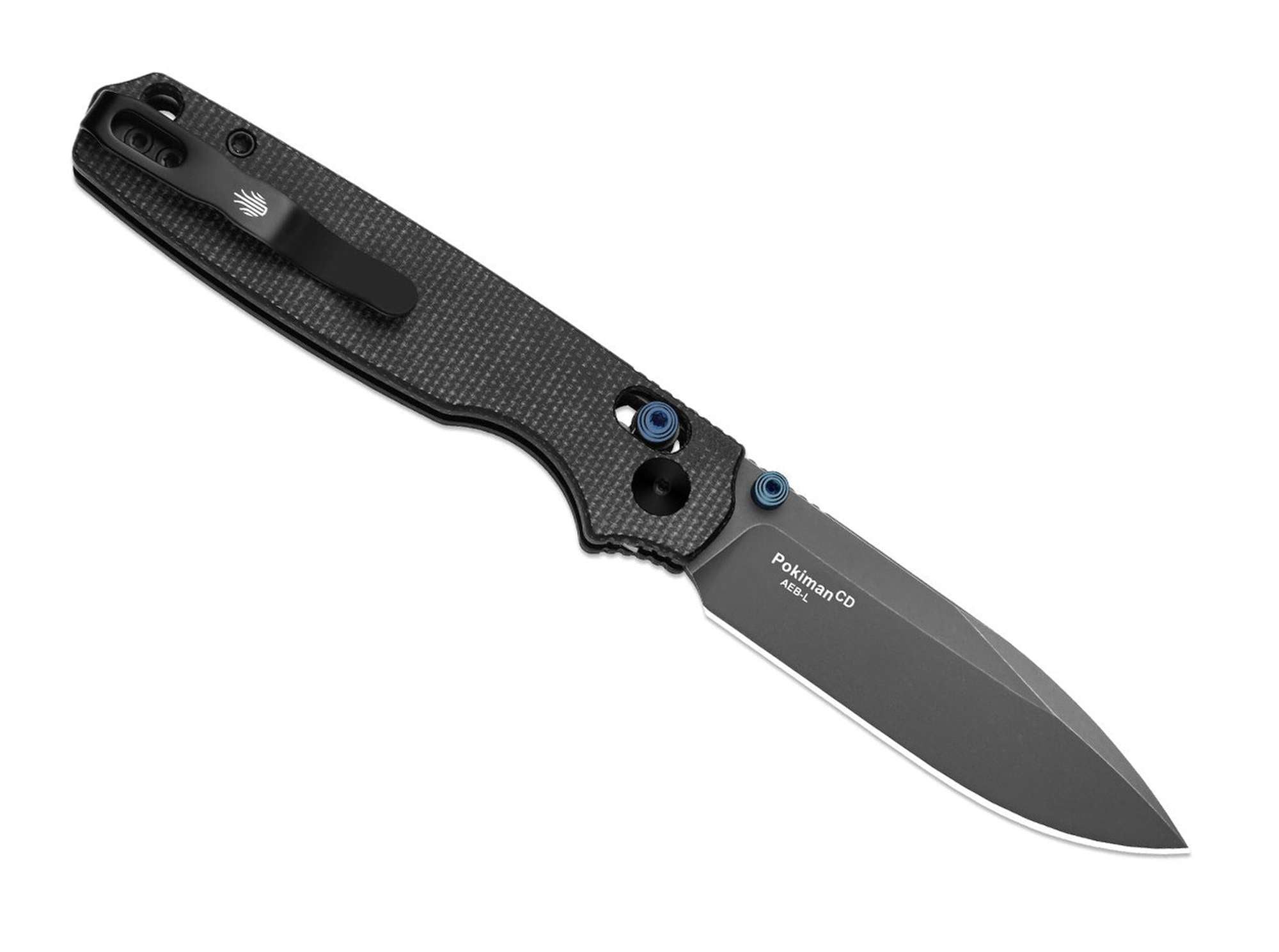 Briceag Pokiman CD AEB-L Black Micarta Grey Stonewash Kizer- Utilizare EDC, Design Compact