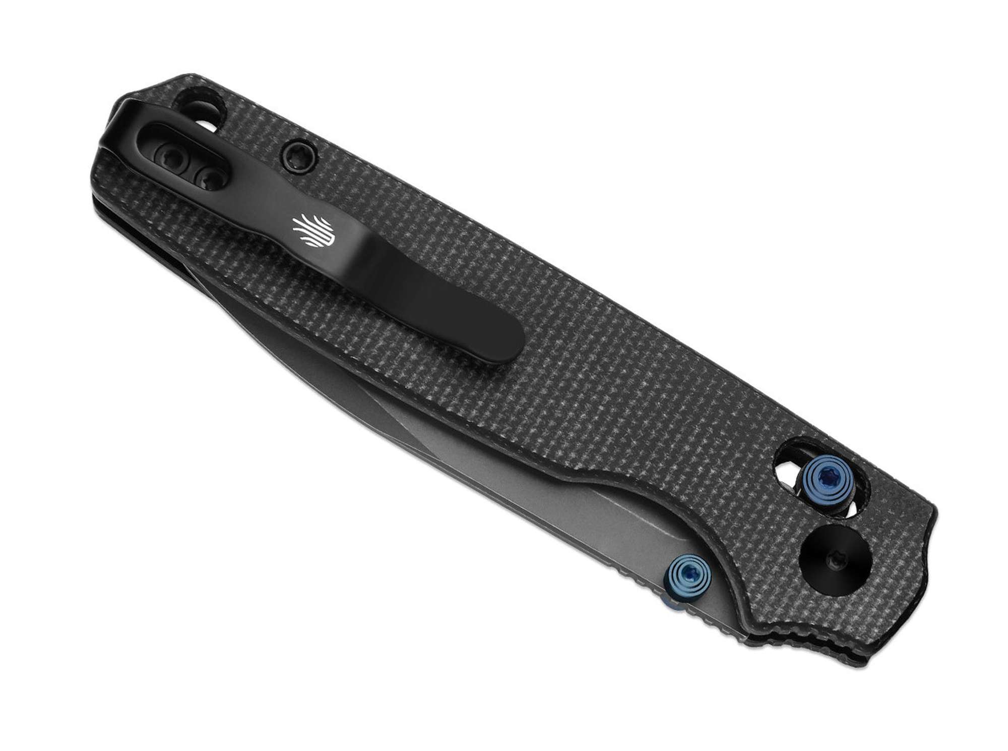 Briceag Pokiman CD AEB-L Black Micarta Grey Stonewash Kizer- Utilizare EDC, Design Compact