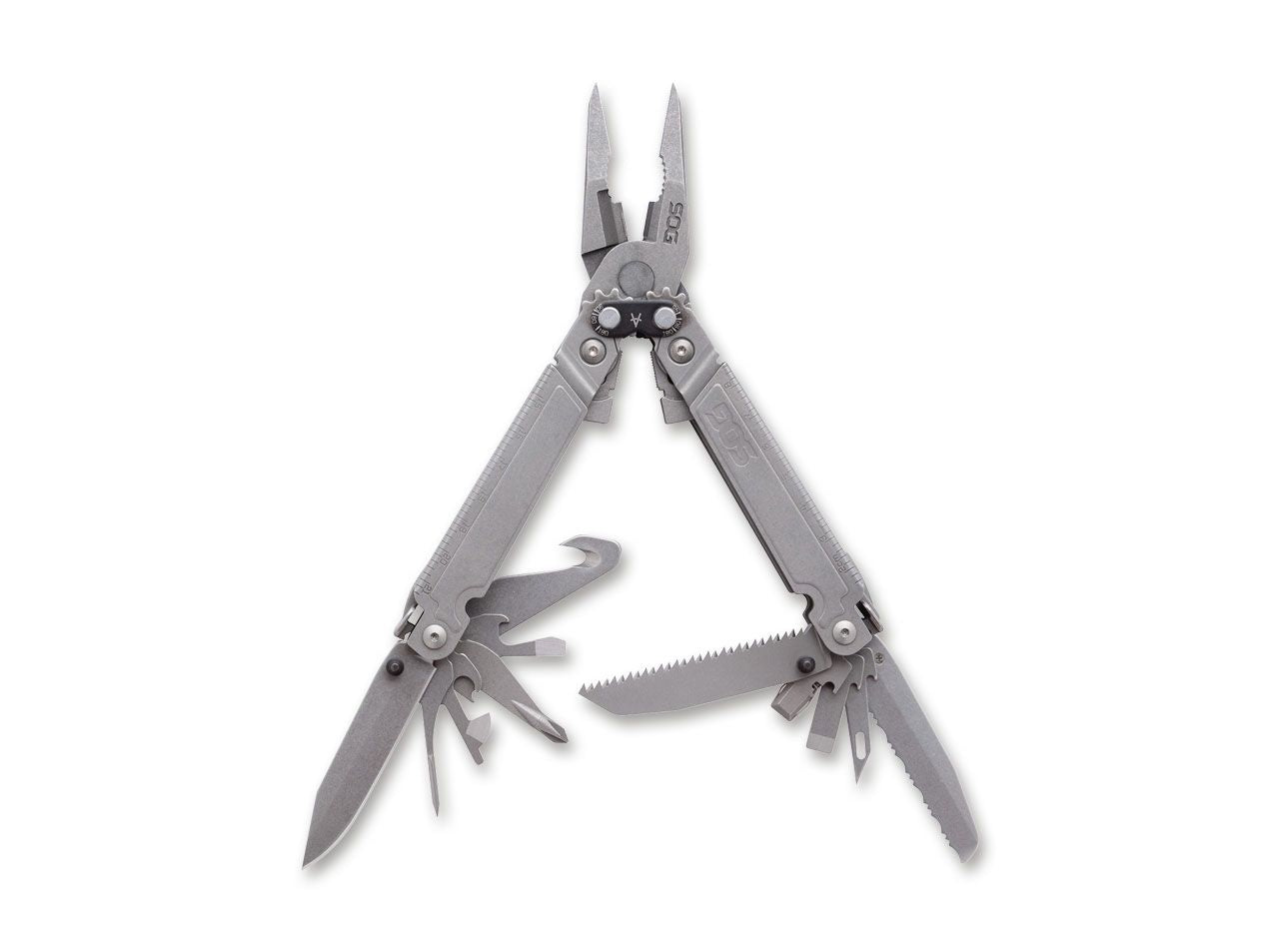 Briceag Power Access Assist Stonewashed SOG- Versatil, Compact