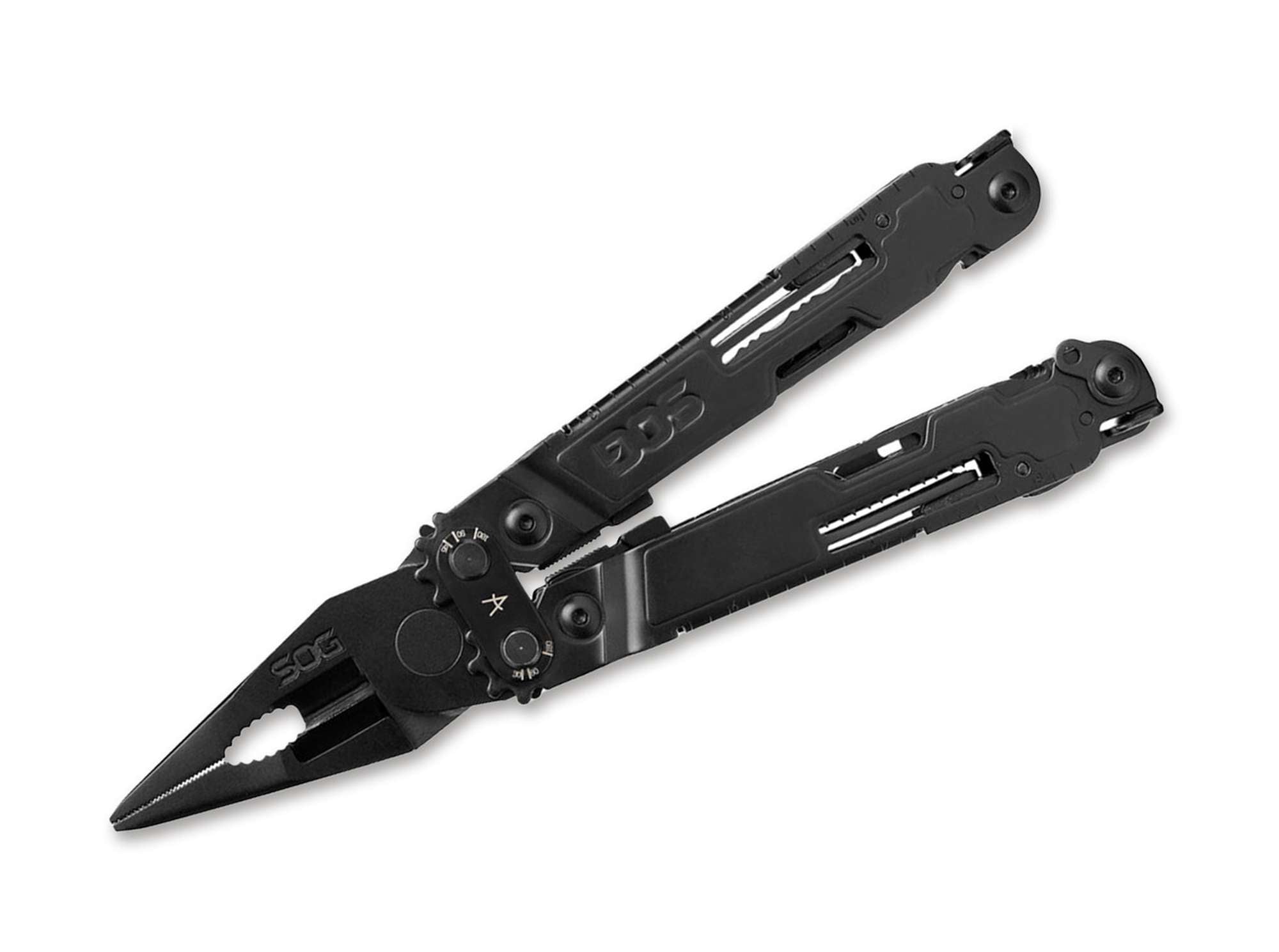Briceag PowerAccess Deluxe Black SOG- 21 Functii, Constructie Fiabila
