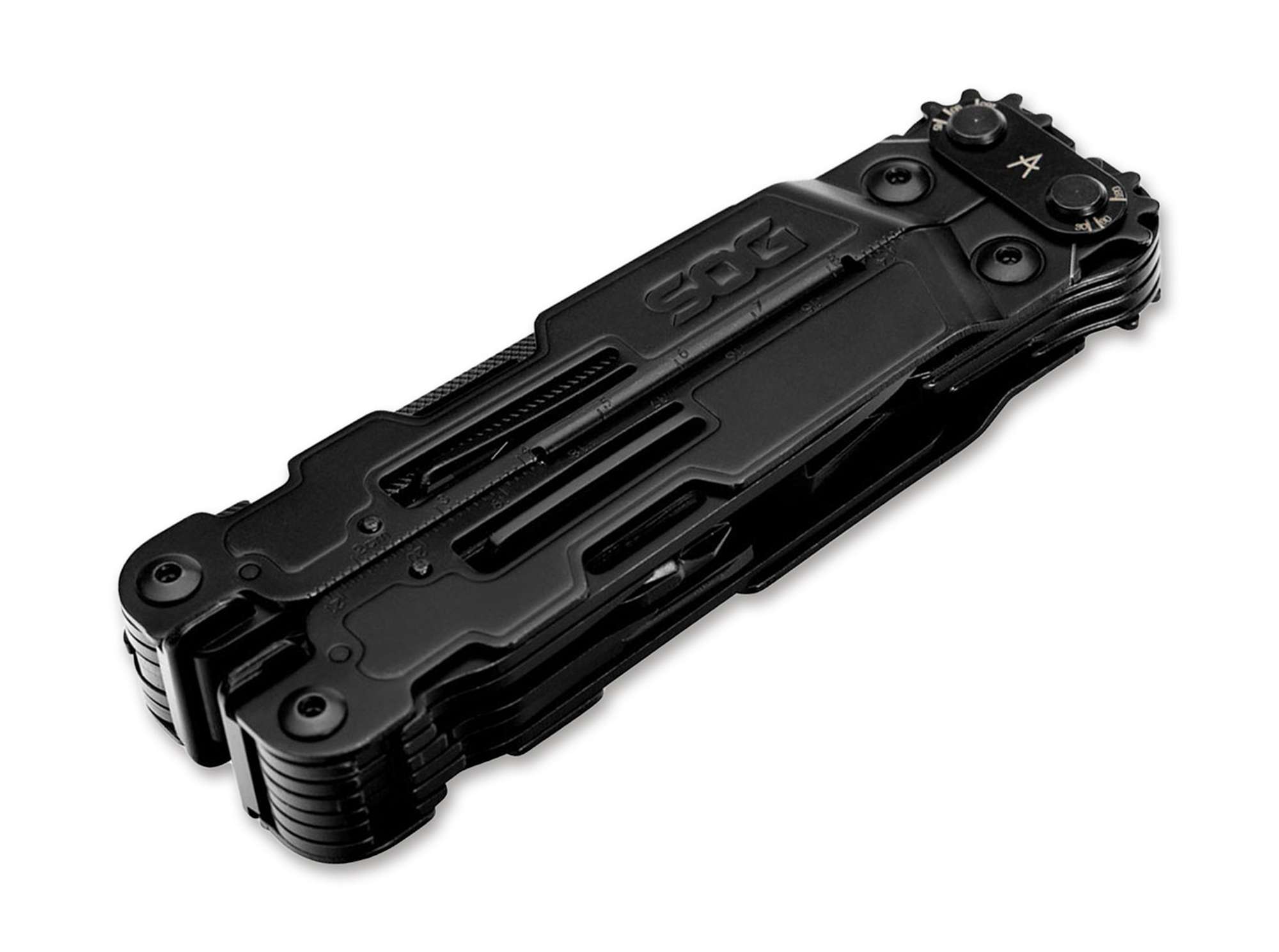 Briceag PowerAccess Deluxe Black SOG- 21 Functii, Constructie Fiabila