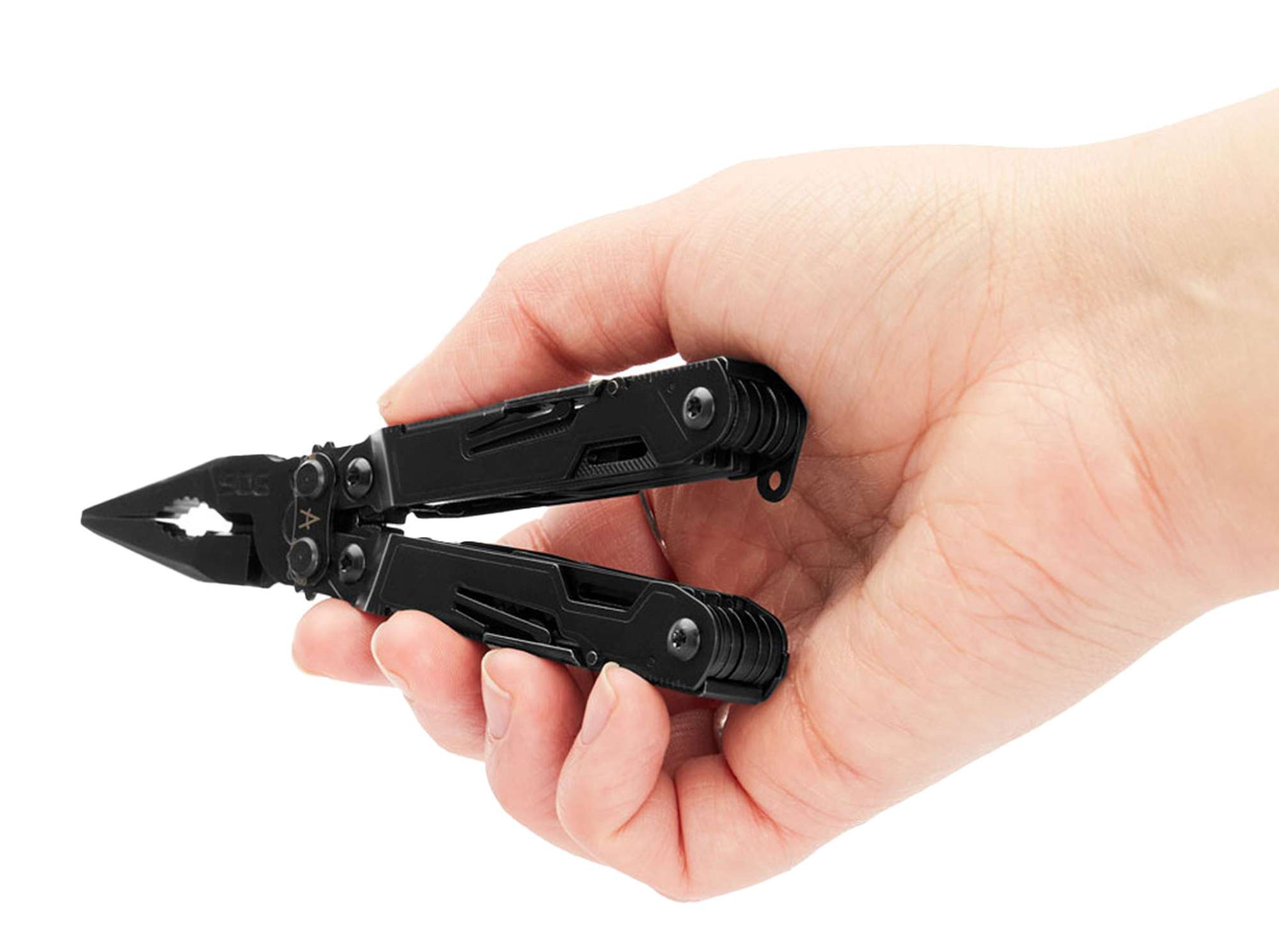Briceag PowerPint Black SOG- 18 Functii, Design Negru Tactic