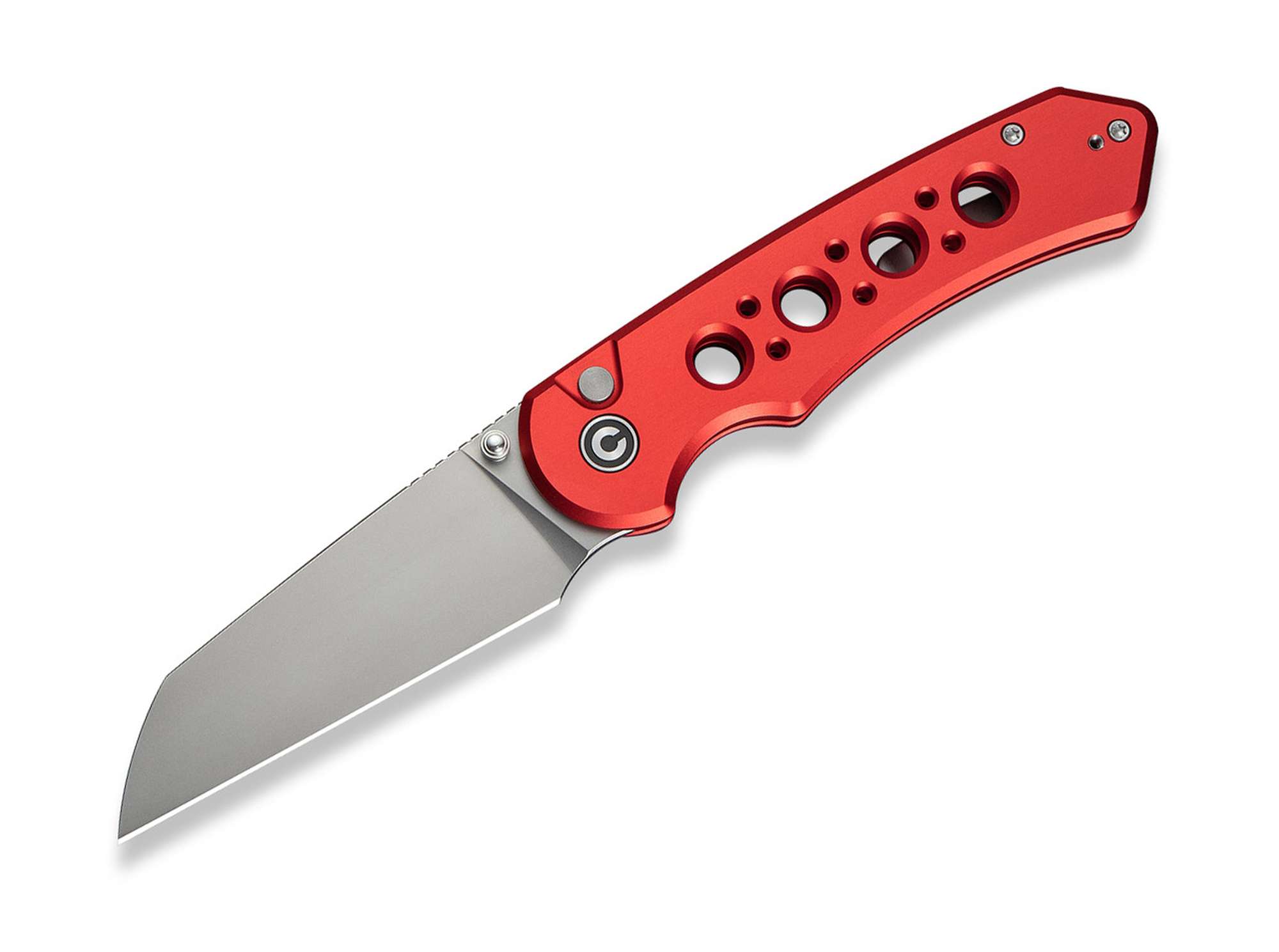 Briceag Pragma Prime Red Aluminum CIVIVI- Lama, Utilizare EDC