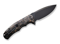 Briceag Praxis Shredded Carbon Copper CIVIVI- Lama Neagra, Maner Carbon