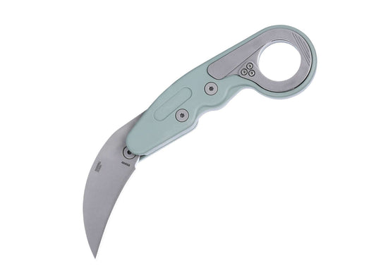 Briceag Provoke Grivory Green CRKT- Mecanism Kinematic, Lama Hawkbill