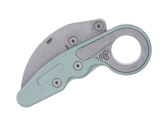 Briceag Provoke Grivory Green CRKT- Mecanism Kinematic, Lama Hawkbill